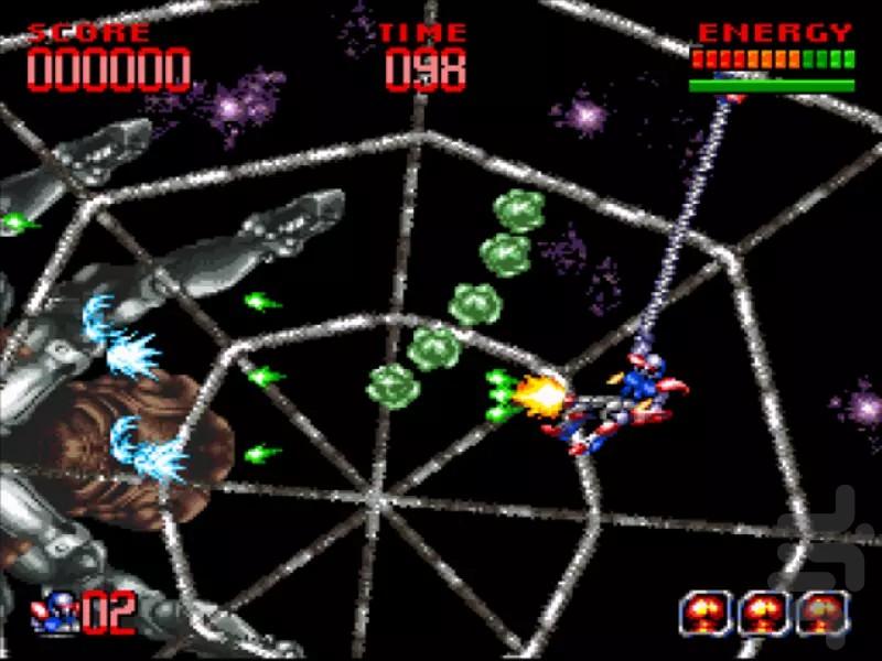 بازی:Turrican۲ - عکس بازی موبایلی اندروید