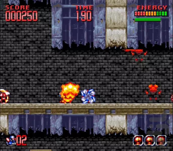 بازی:Turrican۲ - عکس بازی موبایلی اندروید