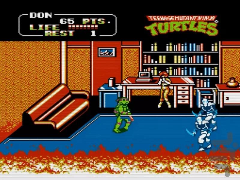 لاکپشتهاینینجا میکرو - عکس بازی موبایلی اندروید