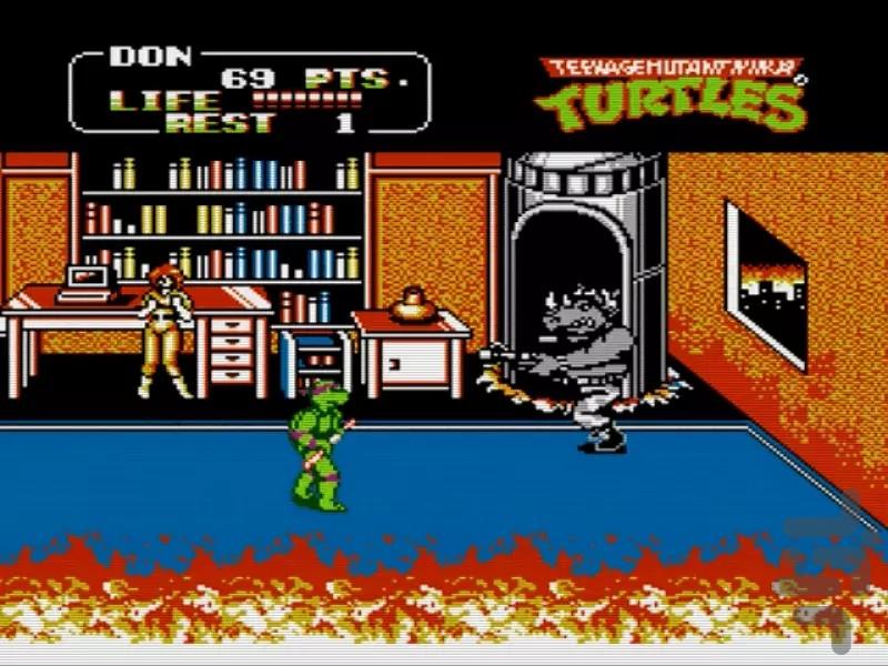 لاکپشتهاینینجا میکرو - عکس بازی موبایلی اندروید