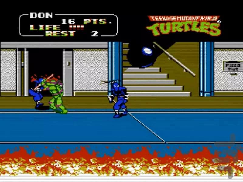 لاکپشتهاینینجا میکرو - عکس بازی موبایلی اندروید