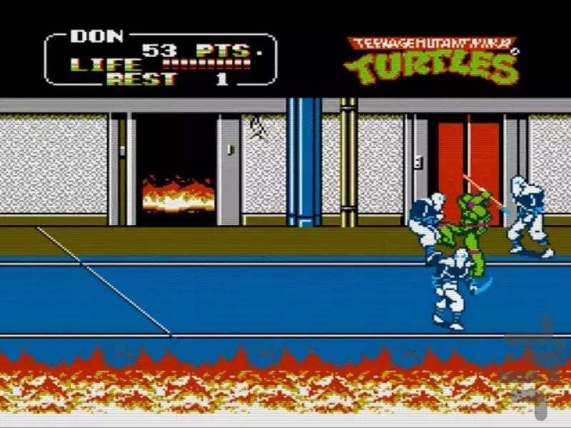 لاکپشتهاینینجا میکرو - عکس بازی موبایلی اندروید