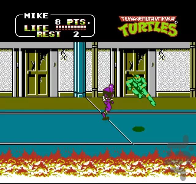 لاکپشتهاینینجا میکرو - عکس بازی موبایلی اندروید