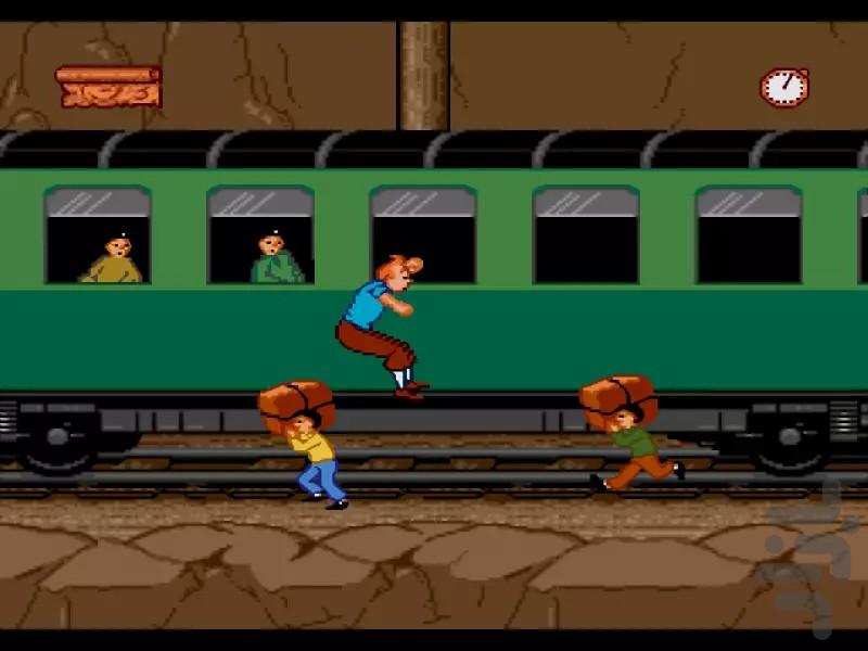 تن تن در تبت - عکس بازی موبایلی اندروید