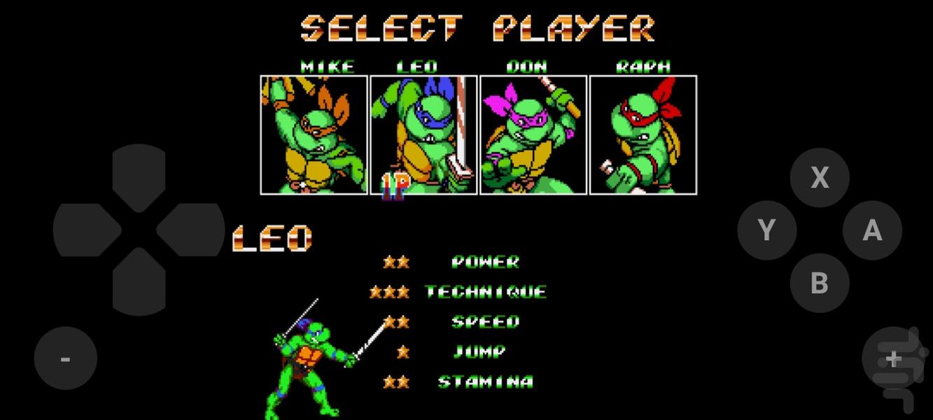 TMNT OF RAGE - Gameplay image of android game