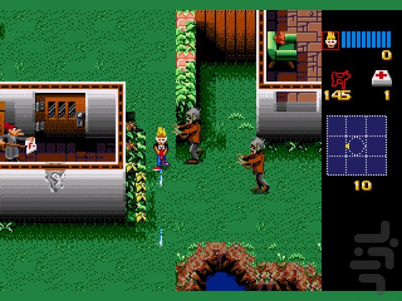 زامبی سگا - عکس بازی موبایلی اندروید