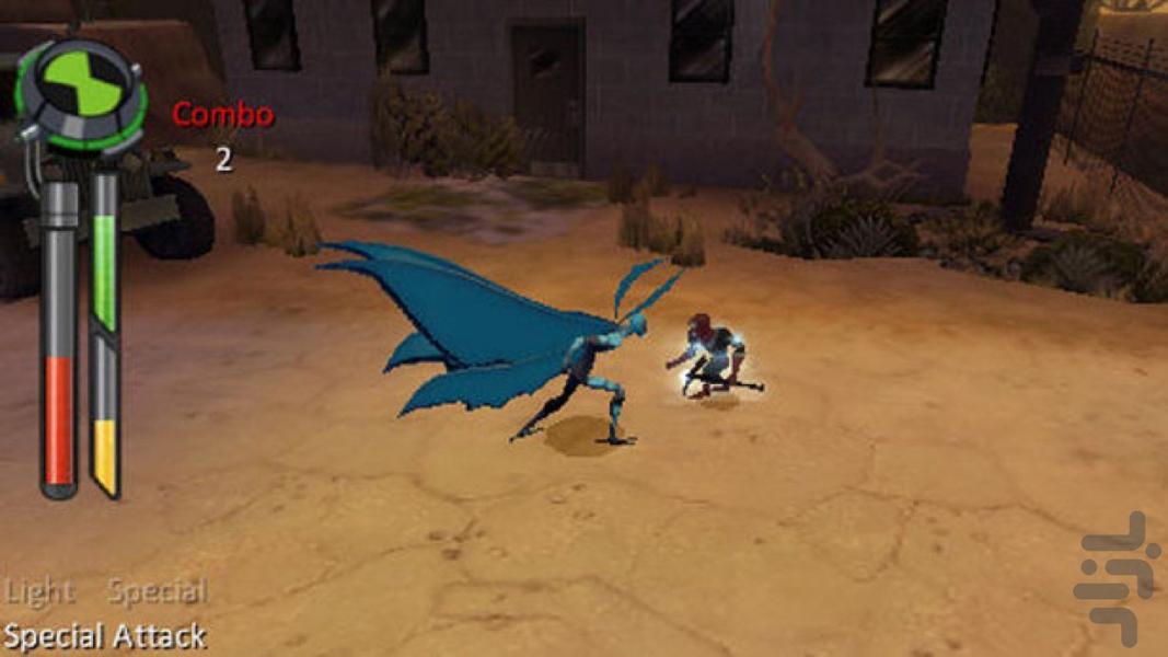 بن تن نیروی فرازمینی - Gameplay image of android game