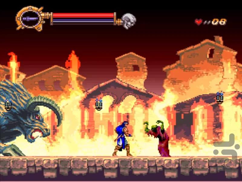 castlevania dracula x - Gameplay image of android game