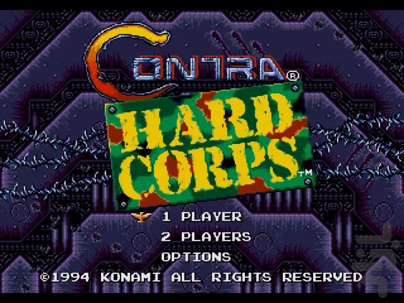 CONTRA HARD CORPS - عکس بازی موبایلی اندروید