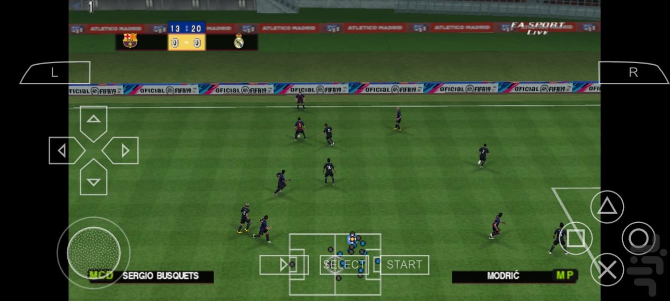 فوتبال fifa ۱۹ - عکس بازی موبایلی اندروید