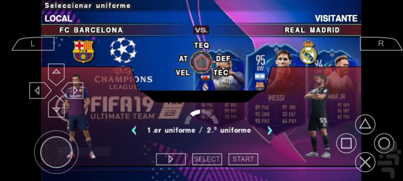 فوتبال fifa ۱۹ - عکس بازی موبایلی اندروید