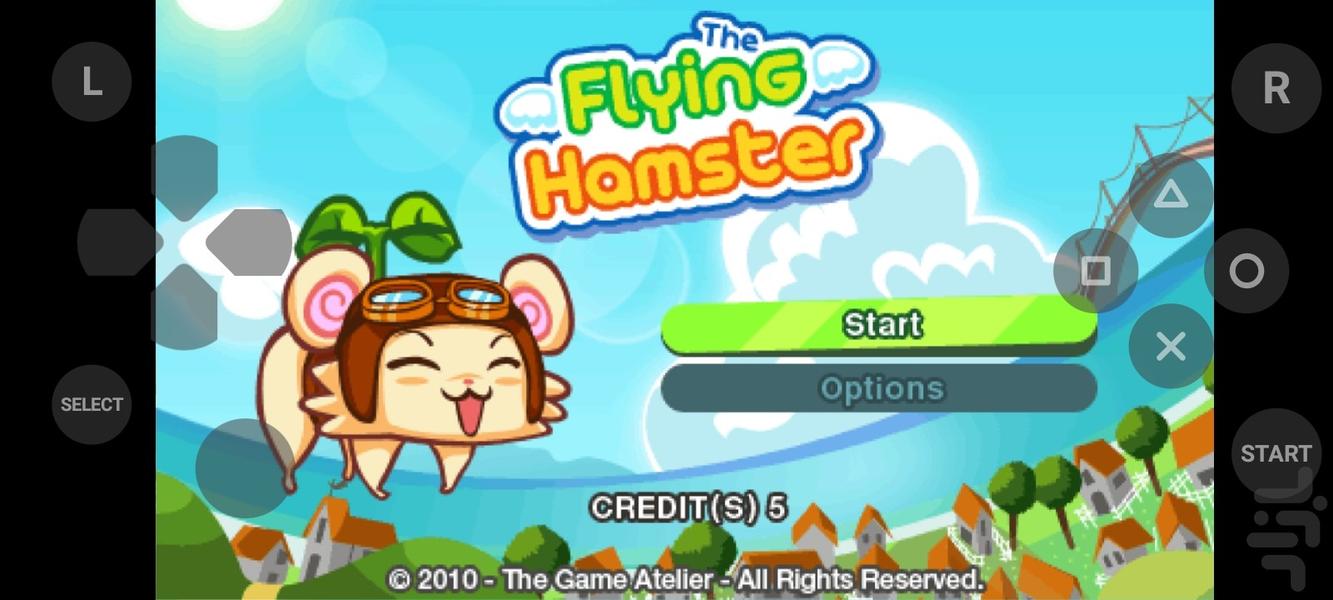 Flying Hamster - Gameplay image of android game