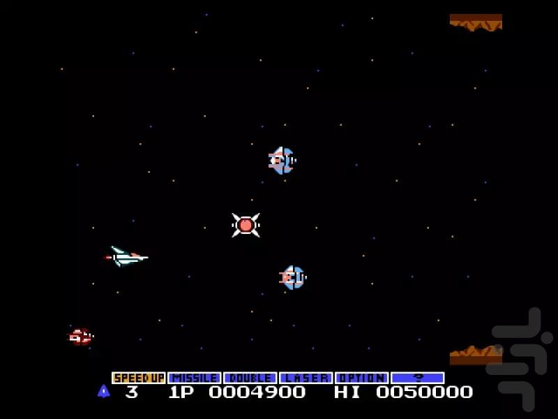 میکرو gradius - عکس بازی موبایلی اندروید