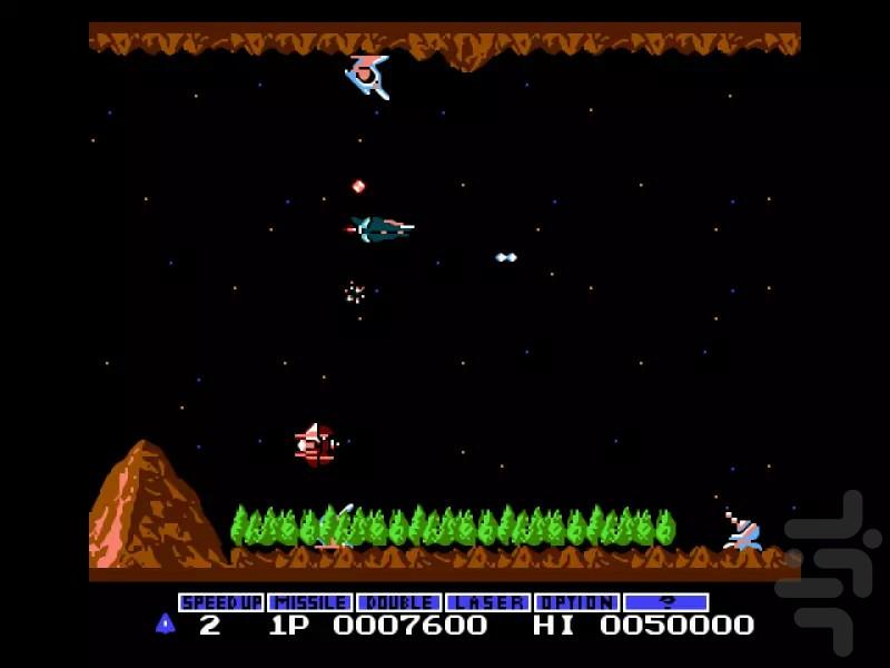 میکرو gradius - عکس بازی موبایلی اندروید