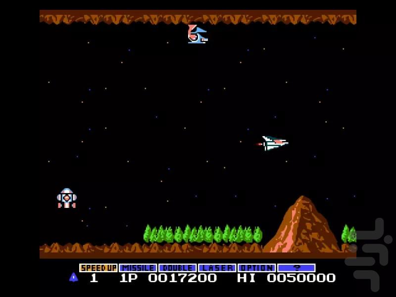 میکرو gradius - عکس بازی موبایلی اندروید