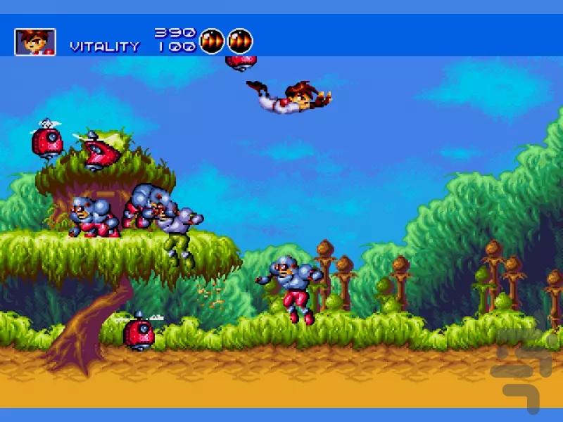 Gunstar Heroes - Gameplay image of android game