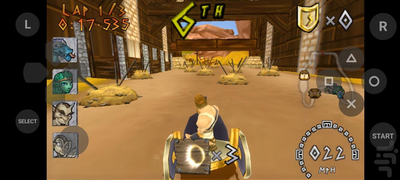 هرکول مسابقه ارابه ها - عکس بازی موبایلی اندروید