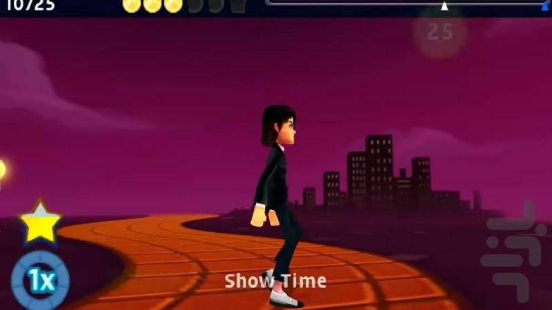 بازی رقص مایکل جکسون - عکس بازی موبایلی اندروید