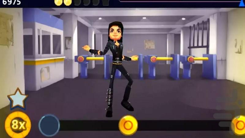 بازی رقص مایکل جکسون - عکس بازی موبایلی اندروید