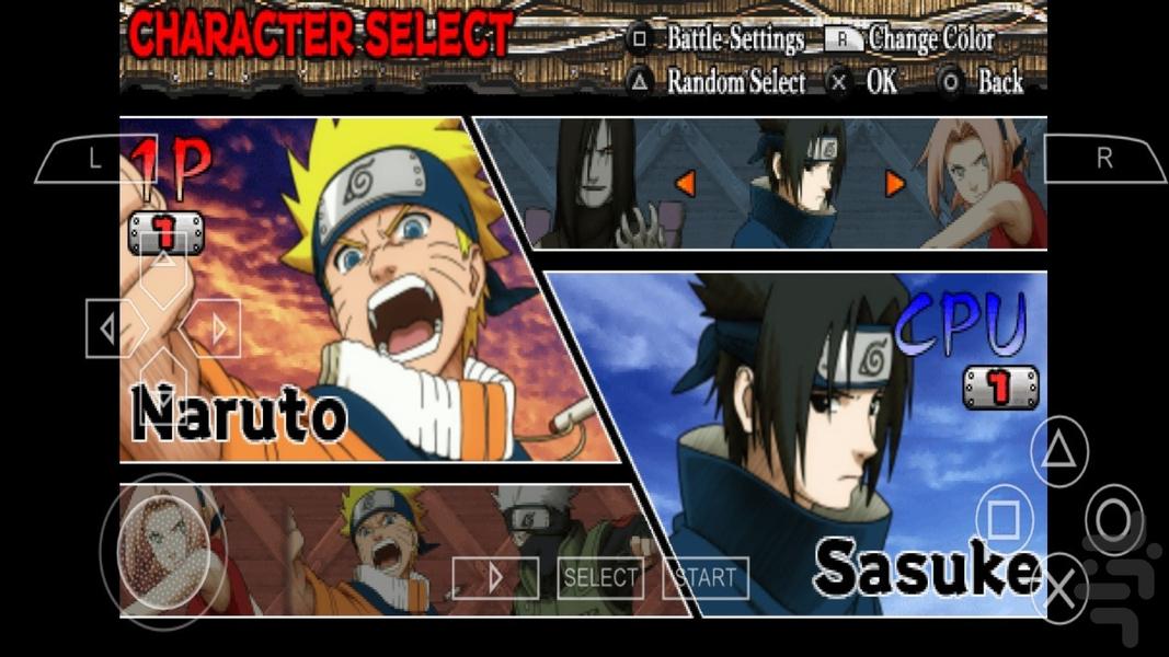 Naruto Ultimate Ninja Heros 2 - Gameplay image of android game