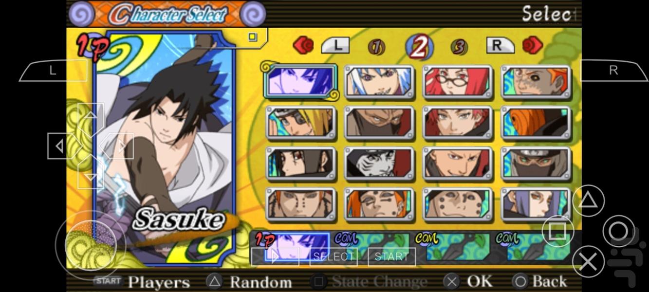naruto shippuden ultimate ninja hero - Gameplay image of android game