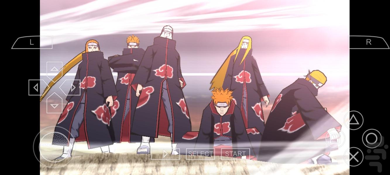 naruto shippuden ultimate ninja hero - Gameplay image of android game