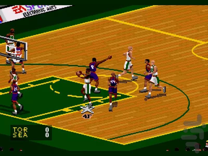 بسکتبال ۹۸ - عکس بازی موبایلی اندروید