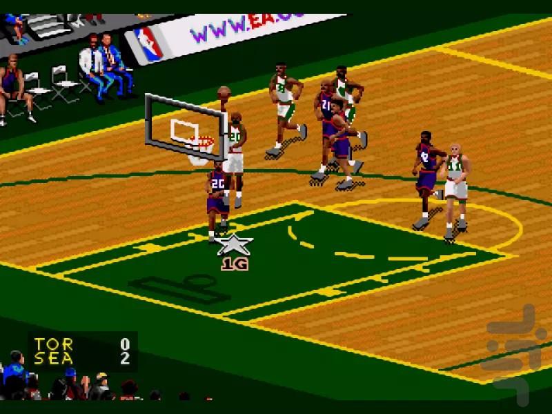 بسکتبال ۹۸ - عکس بازی موبایلی اندروید