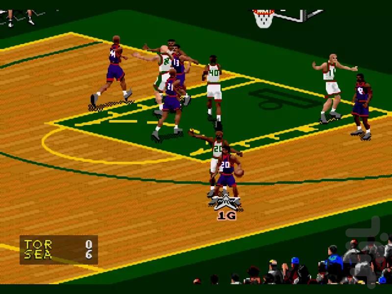 بسکتبال ۹۸ - عکس بازی موبایلی اندروید