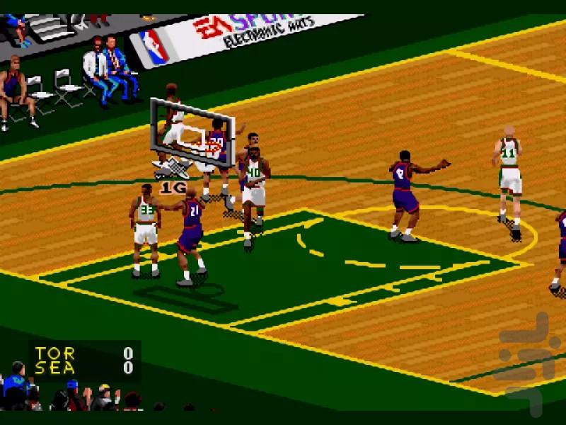 بسکتبال ۹۸ - عکس بازی موبایلی اندروید