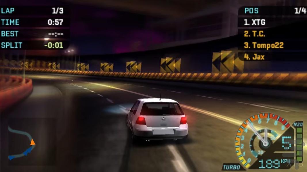 جنون سرعت مسابقات زیرزمینی - عکس بازی موبایلی اندروید