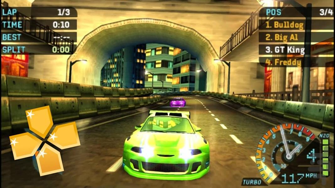 جنون سرعت مسابقات زیرزمینی - عکس بازی موبایلی اندروید