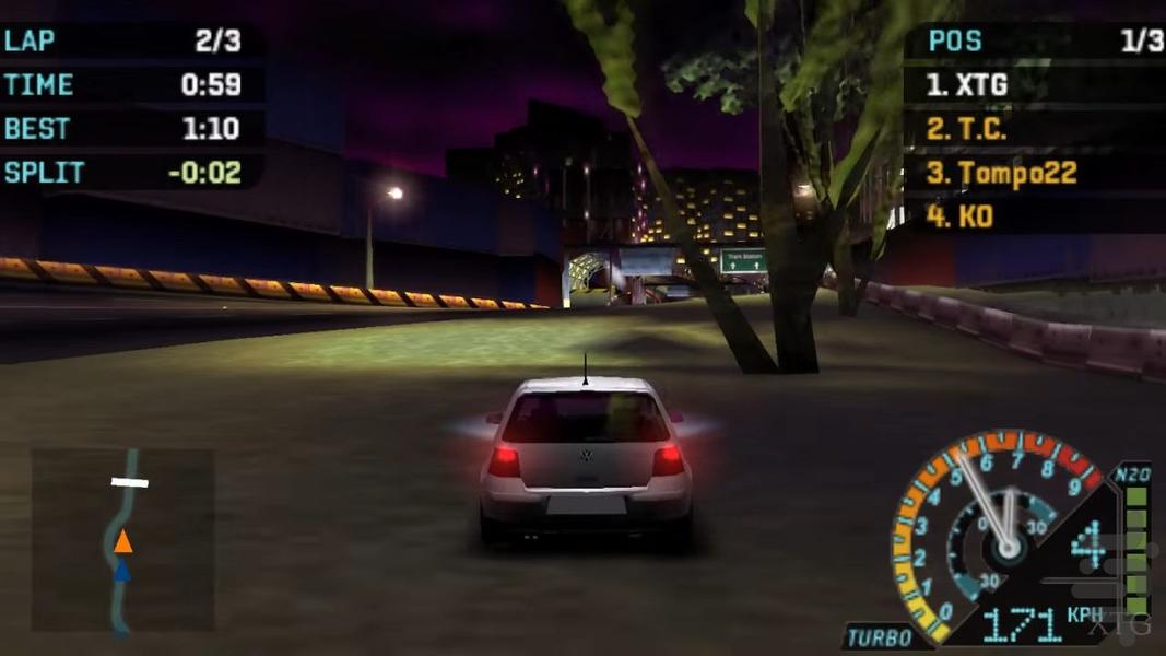 جنون سرعت مسابقات زیرزمینی - عکس بازی موبایلی اندروید