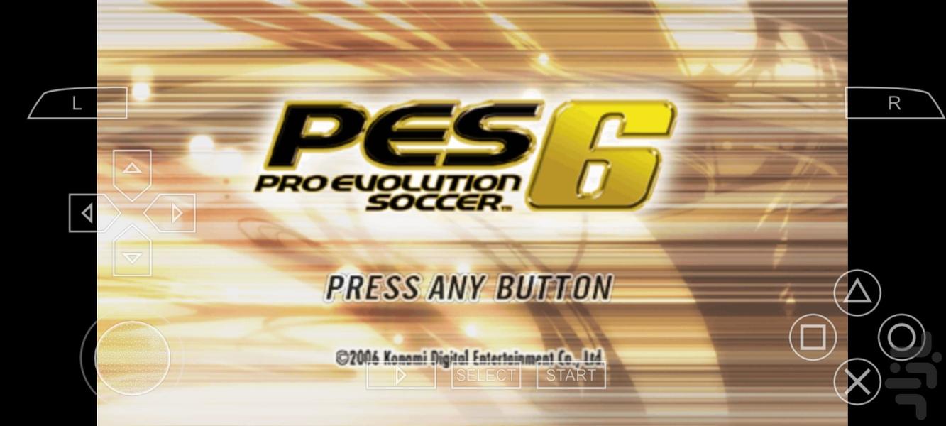 بازی PES 2006 - Gameplay image of android game
