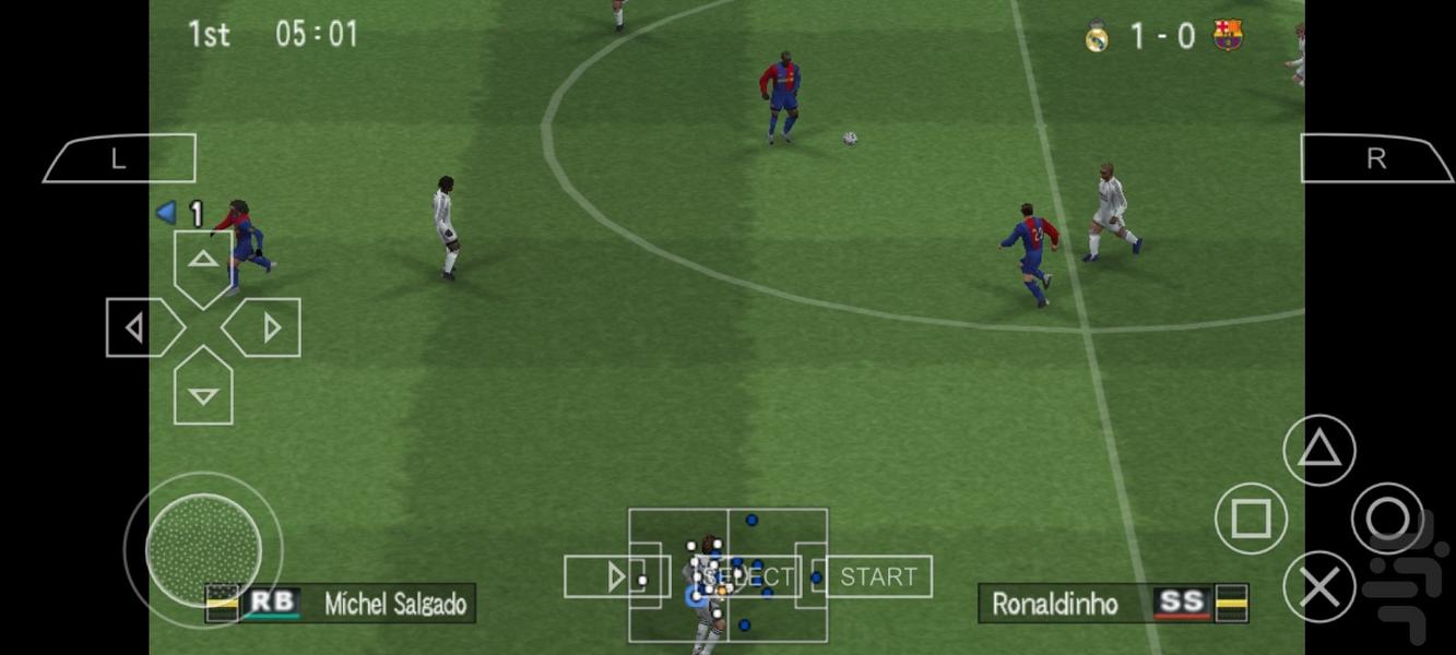 بازی PES ۲۰۰۷ - عکس بازی موبایلی اندروید