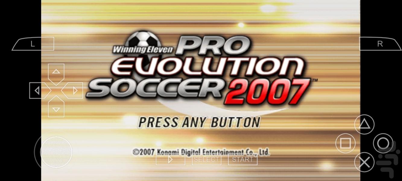 PES 2007 - Gameplay image of android game