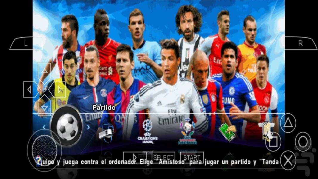 فوتبال PES 2015 - عکس بازی موبایلی اندروید
