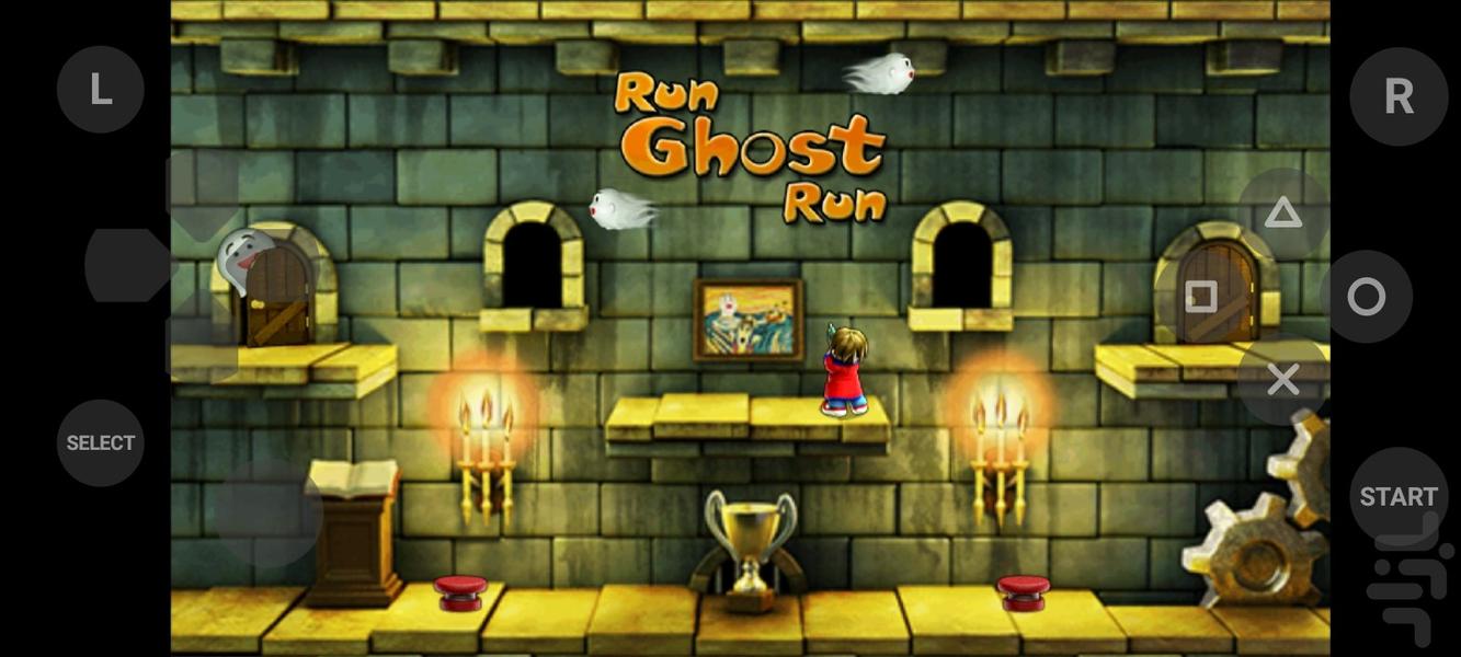 run ghost run - Gameplay image of android game