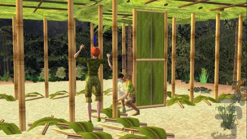 سیمز 2 دور افتاده - Gameplay image of android game