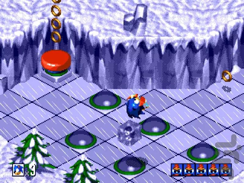 سونیک سه بعدی سگا - عکس بازی موبایلی اندروید