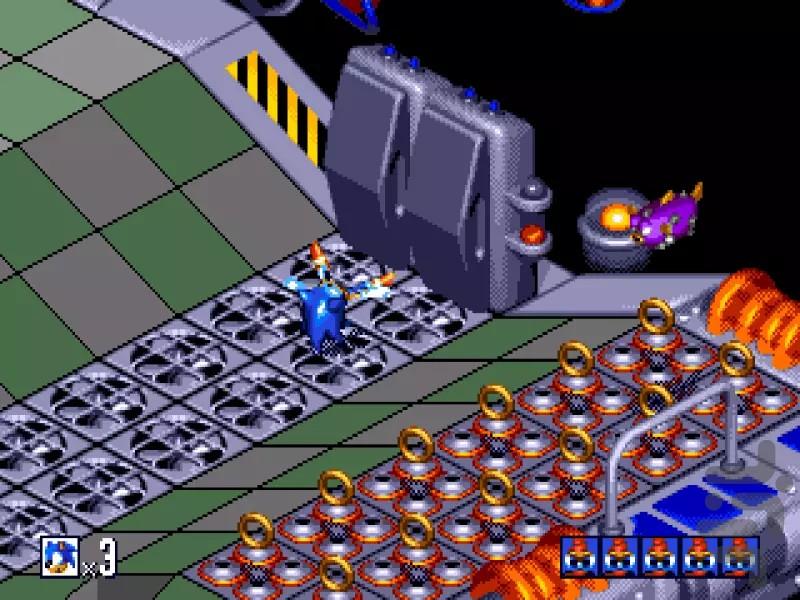 سونیک سه بعدی سگا - عکس بازی موبایلی اندروید