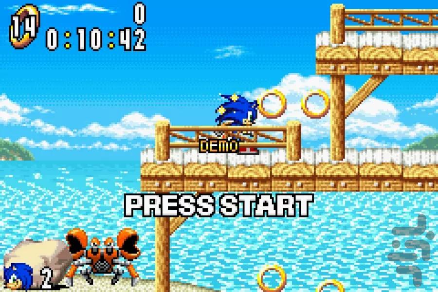 بازی:sonic advance - عکس بازی موبایلی اندروید