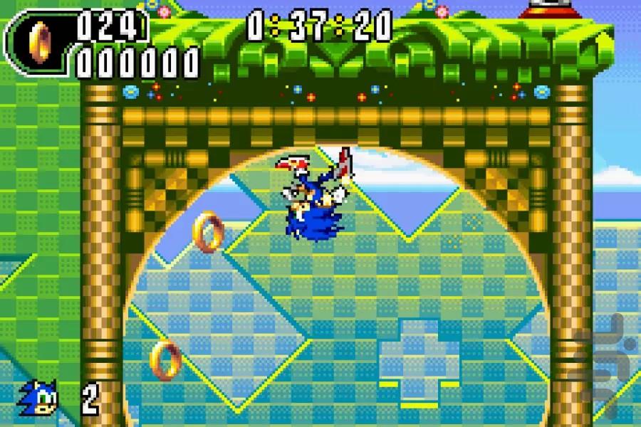 بازی:sonic advance۲ - عکس بازی موبایلی اندروید