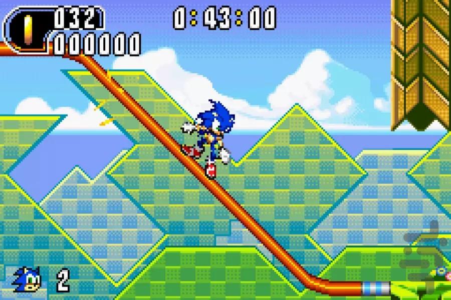 بازی:sonic advance۲ - عکس بازی موبایلی اندروید