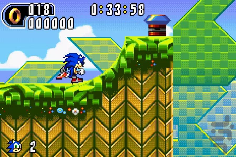 بازی:sonic advance۲ - عکس بازی موبایلی اندروید
