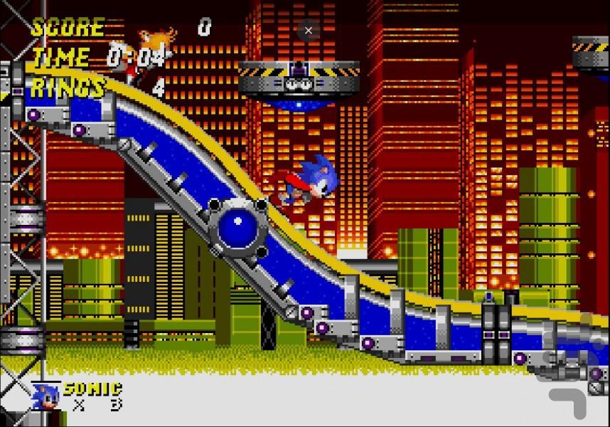 سونیک ۲ سگا - عکس بازی موبایلی اندروید