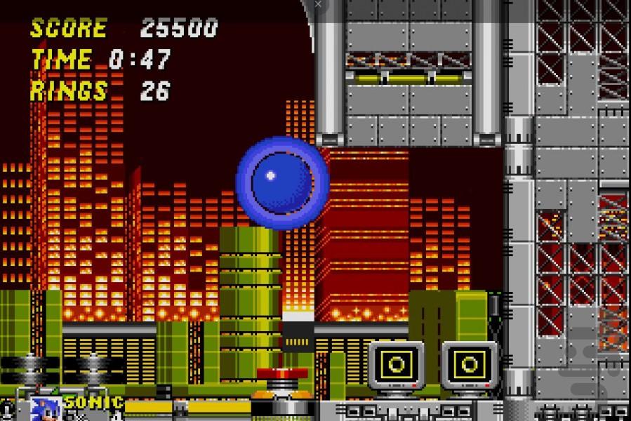 سونیک ۲ سگا - عکس بازی موبایلی اندروید