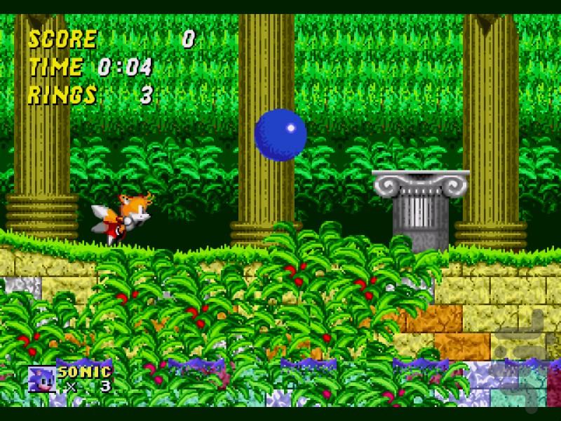 سونیک ۲ سگا - عکس بازی موبایلی اندروید