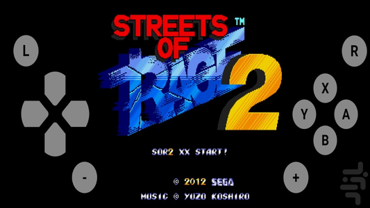 street of rage 2 complete - Gameplay image of android game