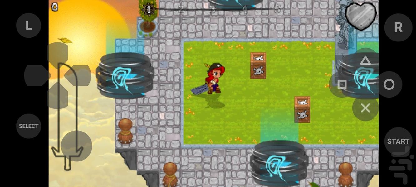 دختر شمشیر زن - عکس بازی موبایلی اندروید